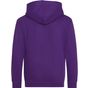 AWDis Just Hoods Kids Zoodie purple