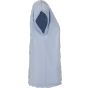 Build Your Brand Ladies Extended Shoulder Tee Powder blue