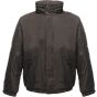 Regatta Men's Dover Fleece Lined Waterproof Insulated Bomber Jacket black/ash