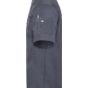 karlowsky Men's Short-Sleeve Chef Jacket Jeans-Style Vintage black