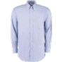 Kustom Kit Premium Oxford Shirt Long Sleeve Light blue