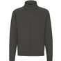 fruit of the loom Premium Sweat Jacket graphite_clair