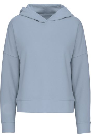 Sweat-shirt capuche Lounge bio femme