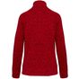 kariban Veste zippée chinée femme red_melange