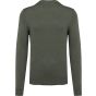 Kariban Pull col V homme green_marble_heather