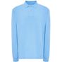 JHK Polo regular man long sleeves sky_blue