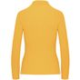 kariban Polo manches longues femme yellow