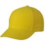 Myrtle Beach 6-Panel Raver Cap laminated Sun yellow