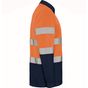 Roly WRK Polaris L/S marine/orange_fluo