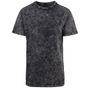 Build Your Brand Acid Washed Tee darkgrey_white