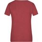 James&Nicholson Ladies' Heather T-Shirt wine_melange