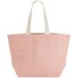 westfordmill Sac de plage en jute soft washed blossom