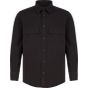 Front Row Drill overshirt black