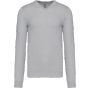 Kariban Pull col V homme grey_melange