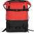 Kimood Sac à dos imperméable avec sangles de compression red/black