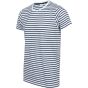 SF Clothing Unisex striped T white/oxford_navy