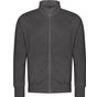 AWDis Just Hoods Campus full zip Sweat charcoal