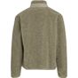Build Your Brand Bonded Sherpa Jacket pale_olive