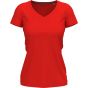 Stedman Stretch-T V-Neck Women scarlet_red