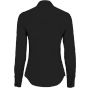 Kustom Kit Poplin Shirt Long Sleeve Black