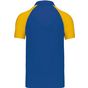 Kariban Polo Baseball r.blue/yellow