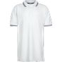 Vesti Kids' short sleeve piqué polo shirt white/navy