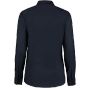 Kustom Kit Workwear Oxford Shirt Long Sleeve French navy