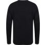 Henbury Men's 12gg v-neck jumper black