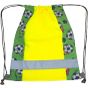 Korntex Childrens gym bag action line Yellow / Soccer