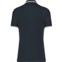 Kariban Polo homme manches courtes à liserés contrastés navy/white