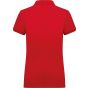 Kariban Polo piqué manches courtes femme red