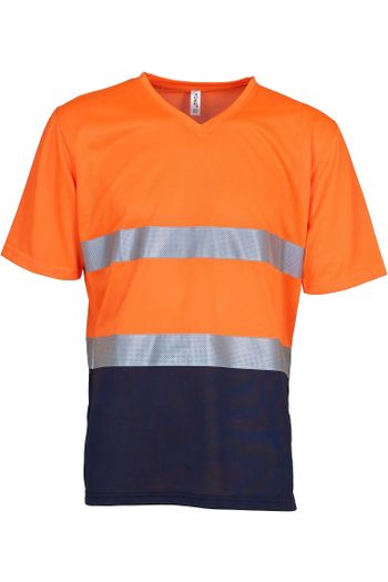 Image produit T-Shirt col V haute visibilité top cool