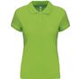 Kariban Polo manches courtes femme lime