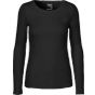 Neutral Ladies Long Sleeve T-Shirt black