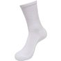 Build Your Brand Crew Socks white