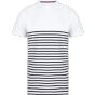 Front Row Short sleeve Breton T white/navy