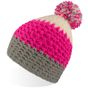 Atlantis Everest Beanie grey/fuchsia