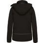 kariban Parka softshell doublée capuche femme  black