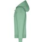 James&Nicholson Men´s Lounge Hoody jade_green