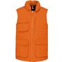 WK Designed To Work Bodywarmer matelassé orange