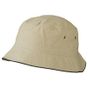 Myrtle Beach Fisherman Piping Hat khaki/black