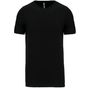 Kariban T-shirt col rond manches courtes homme black