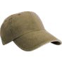 Result Fine Cotton Twill Cap olive/stone