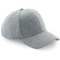 Beechfield Casquette de baseball style athleisure en jersey heather_grey