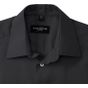 Russell Chemise Oxford cintrée manches longues homme black