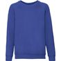 fruit of the loom Classic Raglan Sweat Kids bleu_royal