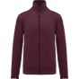 Kariban Veste micropolaire zippée homme wine
