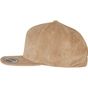 flexfit Suede Leather Snapback khaki