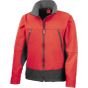 Result Activity softshell jacket red/black