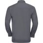 Russell Chemise en Popeline Polyester/Coton classique manches longues homme convoy_grey